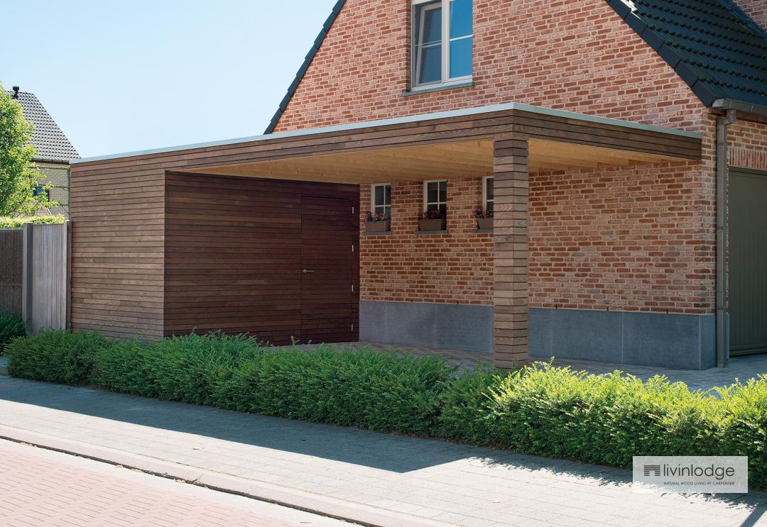 Modernes Holz Carport | Livinlodge