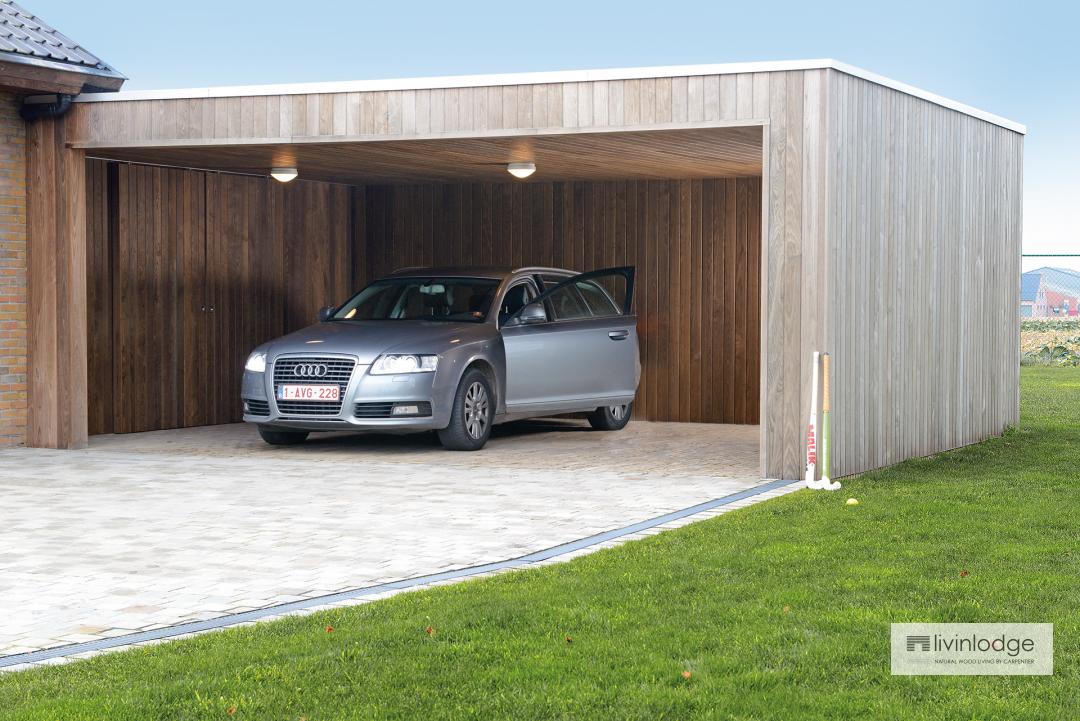 Moderne Holz Carports